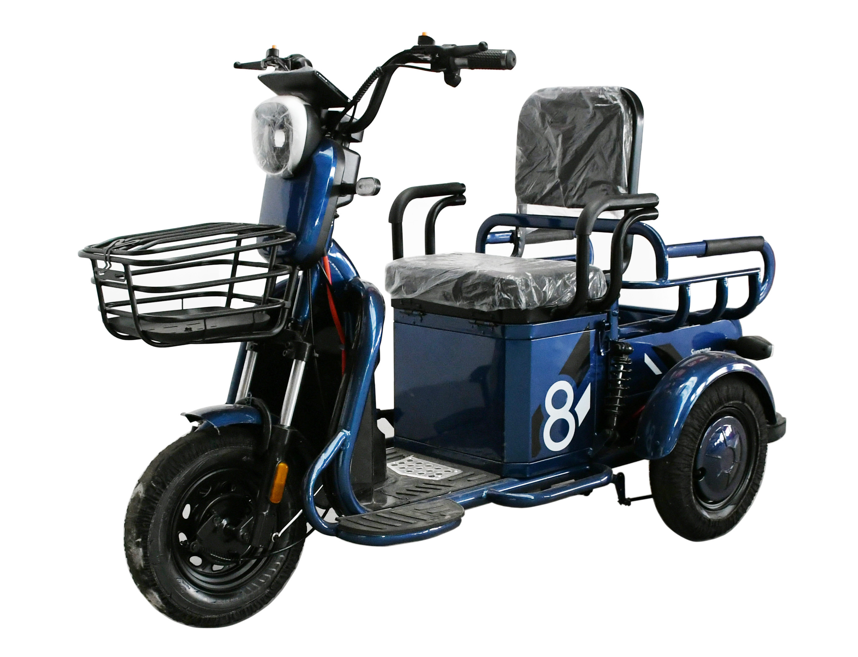 Leisure Electric Tricycle Suitable for Elderly People's Mobility